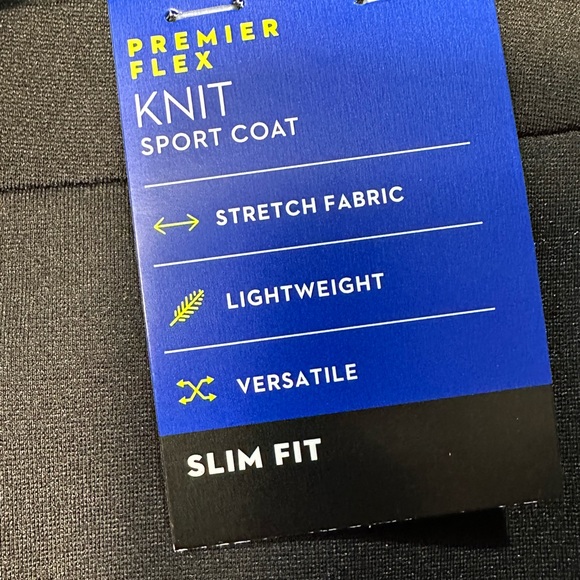 NWT Men’s Apt. 9 Premier Flex Knit Spirt Coat Sz 44L - Picture 5 of 7